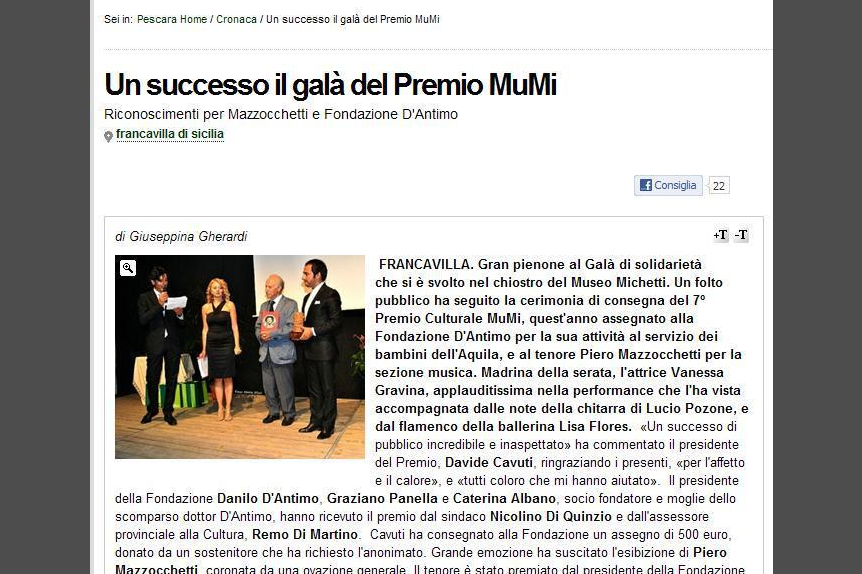 Rassegna stampa 40